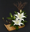 White Lilies Ikebana [ref. 233]