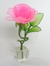 Pink Rose in a Glass Cube [ref. 29]