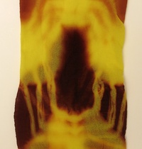 Yellow and Brown Stocking