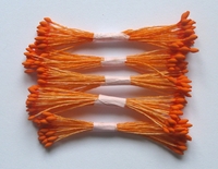 Étamine orange, pointue