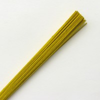 Plain metallic wire #24, yellow