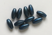Bead "grain of rice", Blue
