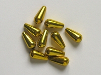 Bead "waterdrop", Gold (Small)