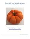 Fabrication d'une citrouille en collant Citrouille