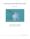 Fabrication d'une fleur minuscule en collant Fleur minuscule