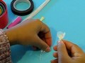 Fabrication d'une fleur de cerisier en collant Fleur de cerisier