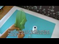 Fabrication d'une grande feuille en collant Grande feuille