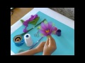 Fabrication d'une fleur de nénuphar en collant Nénuphar (fleur)