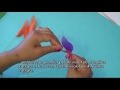 Fabrication d'un oiseau de Paradis en collant Oiseau de Paradis (Strelitzia)