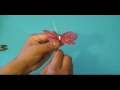 Fabrication d'un papillon en collant Papillon