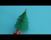 Fabrication d'un sapin de Noël en collant Sapin de Noël